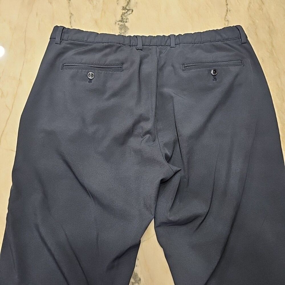 Greg Norman Golf Pants Men’s 38x29 Navy Blue Performance Stretch Straight Leg - Picture 5 of 8